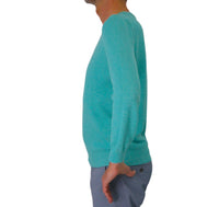 Thumbnail for HARMONT&BLAINE maglione uomo girocollo cotone HRN083 030763 647 VERDE ACQUA estate 2025