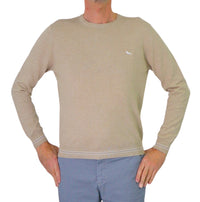 Thumbnail for HARMONT&BLAINE maglione uomo cotone HRN413 030990 207 BEIGE estate 2025