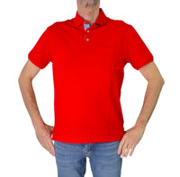 Thumbnail for HARMONT&BLAINE polo uomo cotone taschino LRN372 021215 523 ROSSO estate 2025