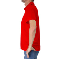 Thumbnail for HARMONT&BLAINE polo uomo cotone taschino LRN372 021215 523 ROSSO estate 2025
