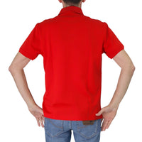Thumbnail for HARMONT&BLAINE polo uomo cotone taschino LRN372 021215 523 ROSSO estate 2025