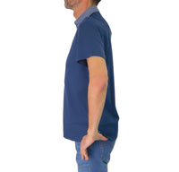 Thumbnail for HARMONT&BLAINE polo uomo cotone collo camicia LRN003 S02 020004 802 BLU estate 2025