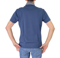 Thumbnail for HARMONT&BLAINE polo uomo cotone collo camicia LRN003 S02 020004 802 BLU estate 2025