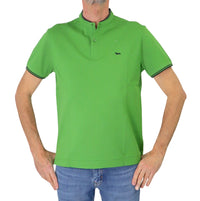 Thumbnail for HARMONT&BLAINE polo uomo cotone collo coreana LRN428 021148 645 VERDE estate 2025