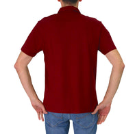 Thumbnail for HARMONT&BLAINE polo uomo cotone manica corta LRN391 021753 558 BORDEAUX estate 2025