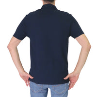 Thumbnail for HARMONT&BLAINE polo uomo cotone manica corta LRN391 021753 801 BLU estate 2025