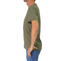 Thumbnail for HARMONT&BLAINE t-shirt uomo cotone girocollo IRN257 021813 629 VERDE estate 2025