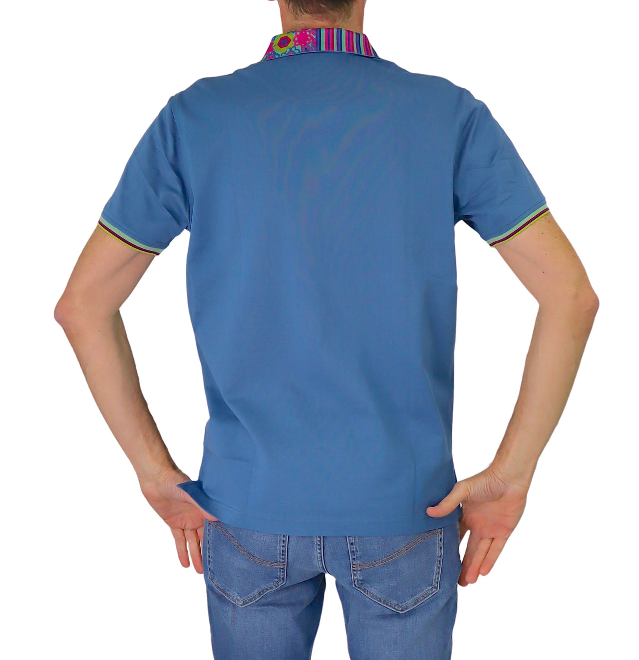 HARMONT&BLAINE polo uomo cotone LRN375 021215 835 CARTA DA ZUCCHERO estate 2025