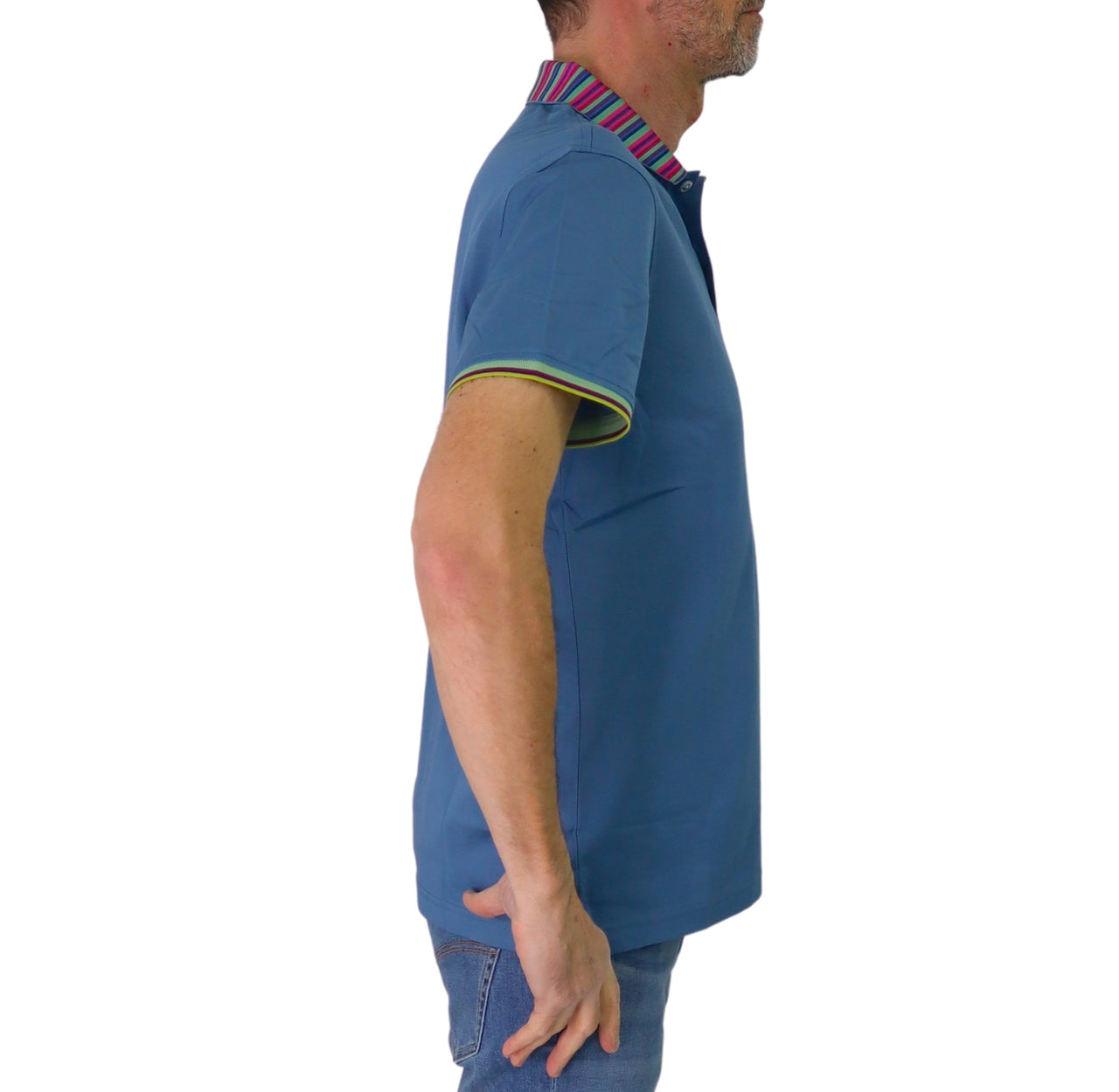 HARMONT&BLAINE polo uomo cotone LRN375 021215 835 CARTA DA ZUCCHERO estate 2025