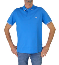 Thumbnail for HARMONT&BLAINE polo uomo cotone stretch LRN427 020455 855 TURCHESE estate 2025