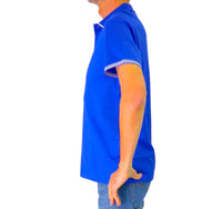 Thumbnail for HARMONT&BLAINE polo uomo cotone stretch LRN427 020455 844 BLUETTE estate 2025