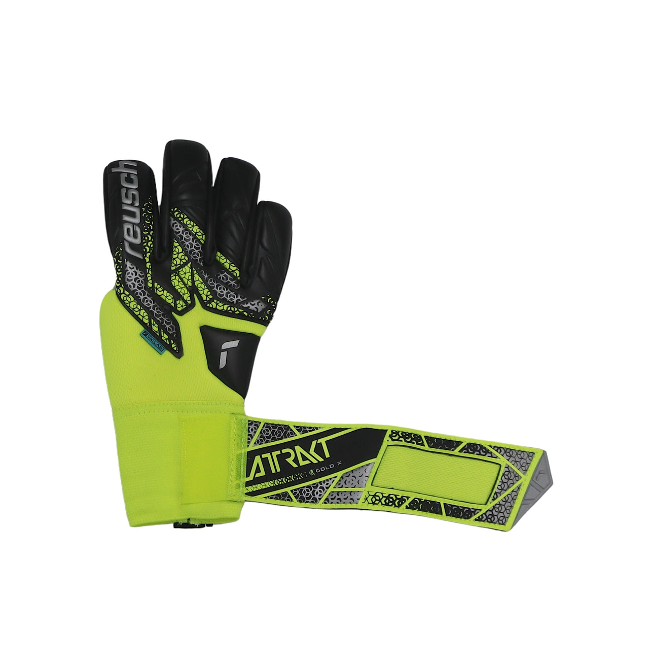 REUSCH guanti portiere ATTRAKT GOLD X NC 5570955 2025 NERO GIALLO FLUO marzo 2025