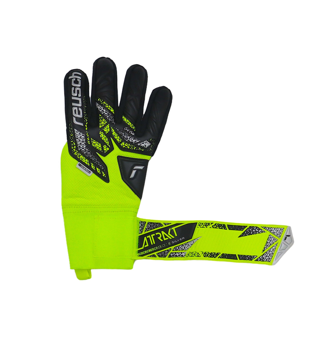 REUSCH guanti portiere ATTRAKT SILVER 5570215 2025 NERO GIALLO marzo 2025