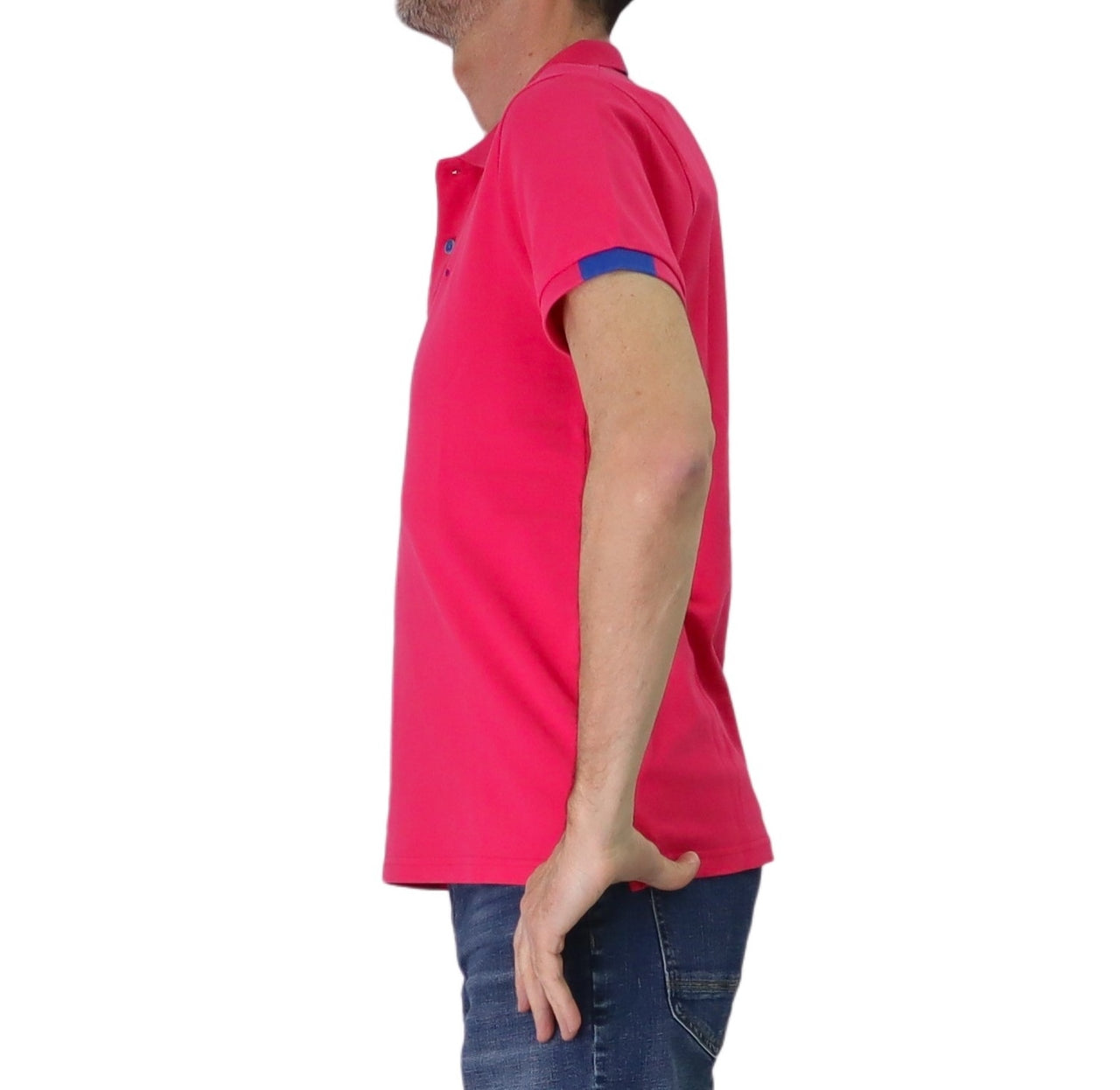 SHOCKLY polo uomo manica corta cotone POLO SMART 2X2022 FUXIA FUCSIA estate 2025