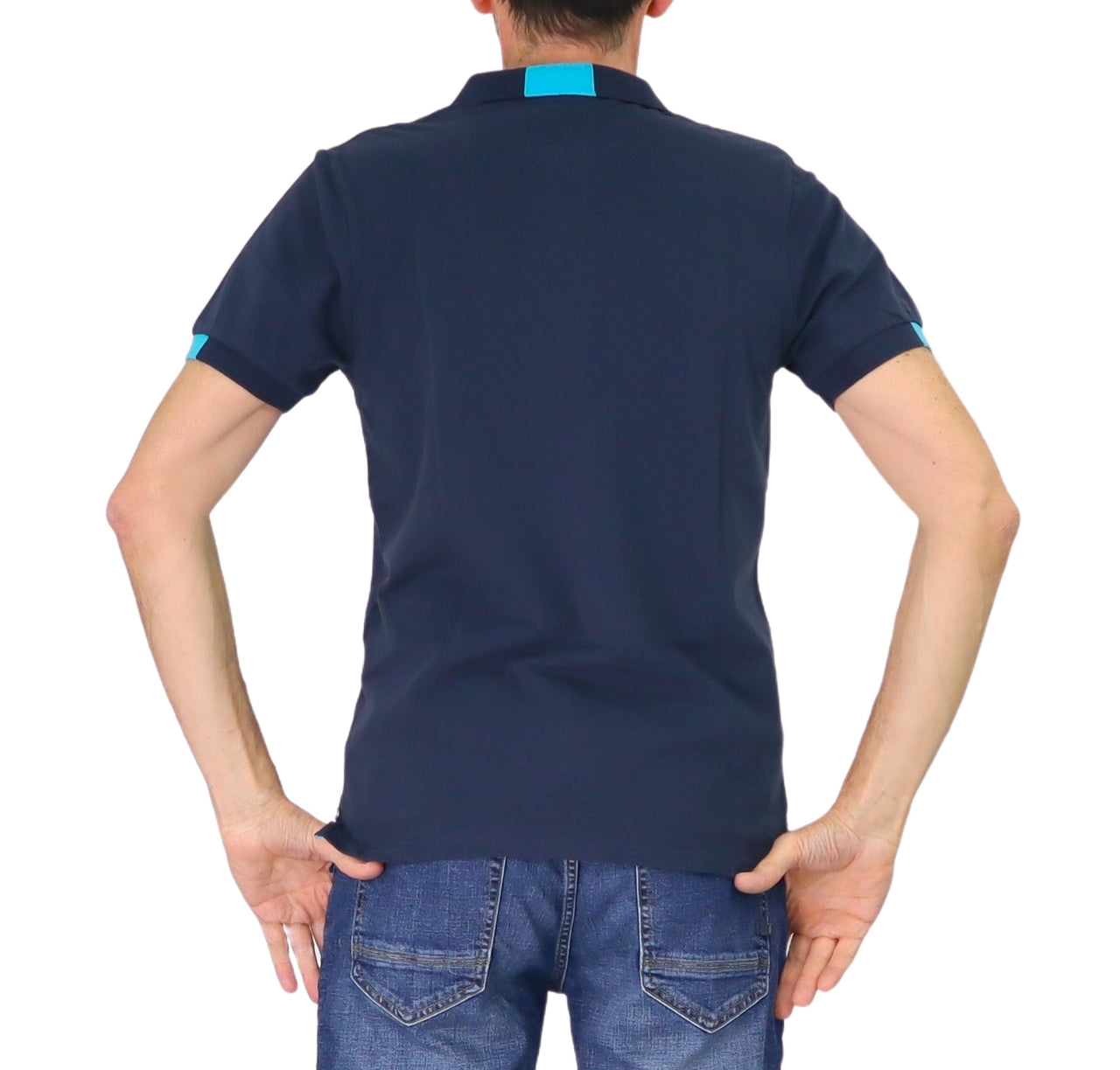 SHOCKLY polo uomo manica corta cotone POLO SMART 2X2019 NIGHT BLU estate 2025