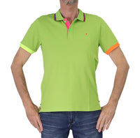Thumbnail for SHOCKLY polo uomo manica corta cotone POLO CRAZY 2X5828 MACAW VERDE estate 2025