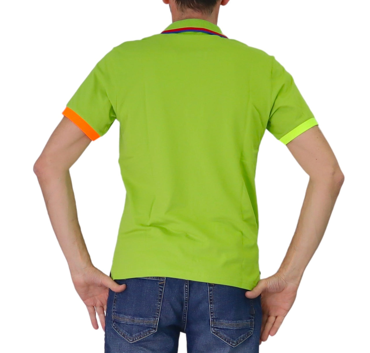 SHOCKLY polo uomo manica corta cotone POLO CRAZY 2X5828 MACAW VERDE estate 2025