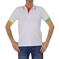 Thumbnail for SHOCKLY polo uomo manica corta cotone POLO CRAZY 2X5801 WHITE BIANCO estate 2025