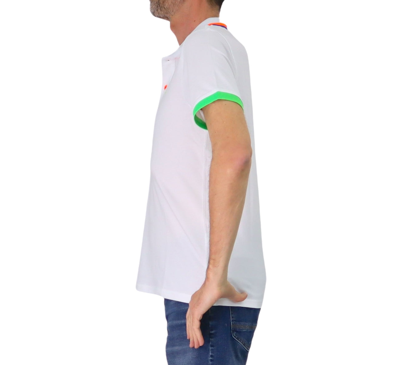 SHOCKLY polo uomo manica corta cotone POLO CRAZY 2X5801 WHITE BIANCO estate 2025