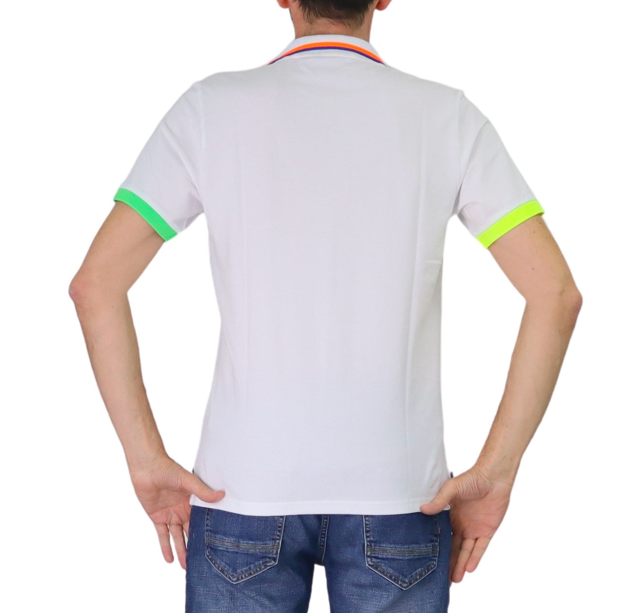 SHOCKLY polo uomo manica corta cotone POLO CRAZY 2X5801 WHITE BIANCO estate 2025