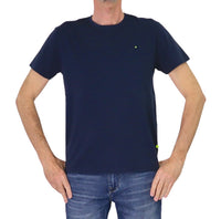 Thumbnail for SHOCKLY t-shirt uomo cotone girocollo manica corta TS CLEAN 2T1019 NIGHT BLU estate 2025