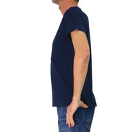 Thumbnail for SHOCKLY t-shirt uomo cotone girocollo manica corta TS CLEAN 2T1019 NIGHT BLU estate 2025
