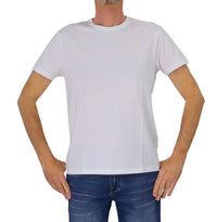 Thumbnail for SHOCKLY t-shirt uomo cotone girocollo manica corta TS CLEAN 2T1001 WHITE BIANCO estate 2025