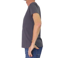 Thumbnail for SHOCKLY t-shirt uomo cotone girocollo manica corta TS CLEAN 2T1006 ANTRAX GRIGIO estate 2025