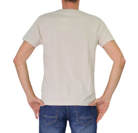 Thumbnail for SHOCKLY t-shirt uomo cotone girocollo manica corta TS CLEAN 2T1002 BIRCH BEIGE estate 2025