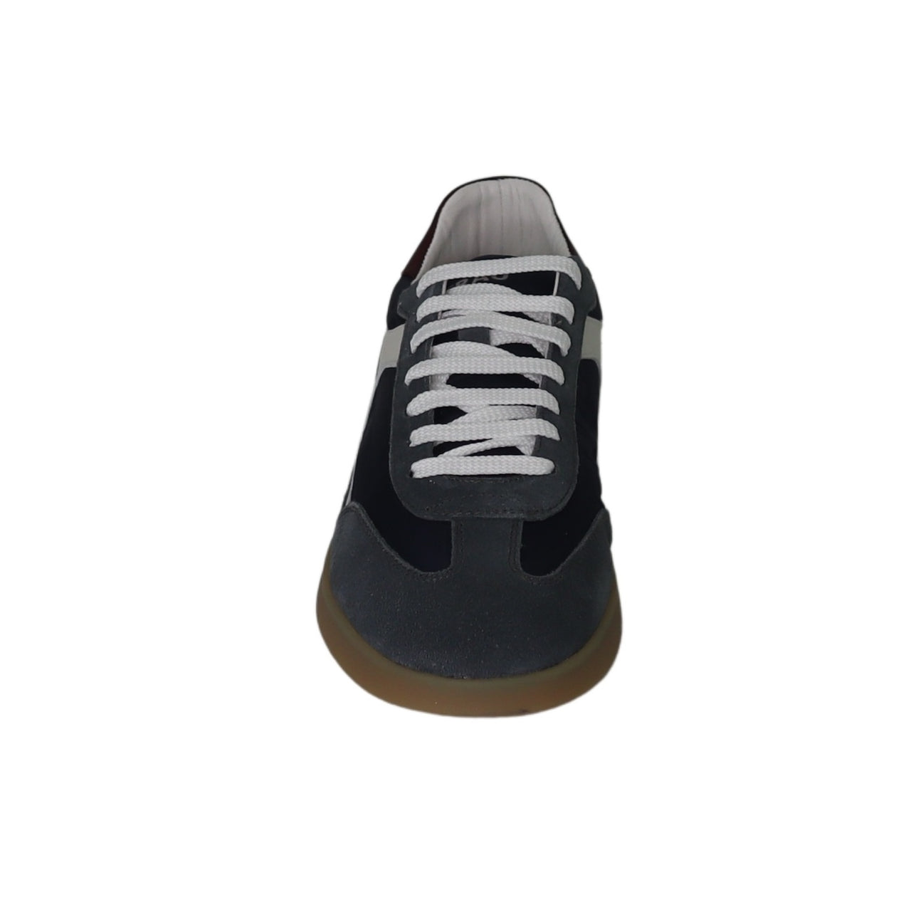 FRAU scarpe sneaker uomo tessuto pelle scamosciata 22D1 149 SIBERIA BLU BIANCO estate 2025