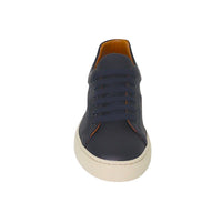 Thumbnail for FRAU scarpe sneaker uomo tennis retrò pelle lacci 28P0 149 BLU BABY TR BLU estate 2025