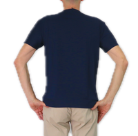 Thumbnail for TAKE TWO t-shirt uomo cotone modal girocollo manica corta UKE7802 BLU estate 2025