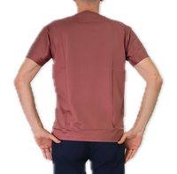 Thumbnail for TAKE TWO t-shirt uomo cotone modal girocollo manica corta UKE7802 ROSA CIPRIA estate 2025