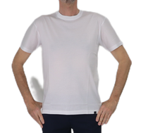 Thumbnail for TAKE TWO t-shirt uomo cotone modal girocollo manica corta UKE7802 BIANCO estate 2025