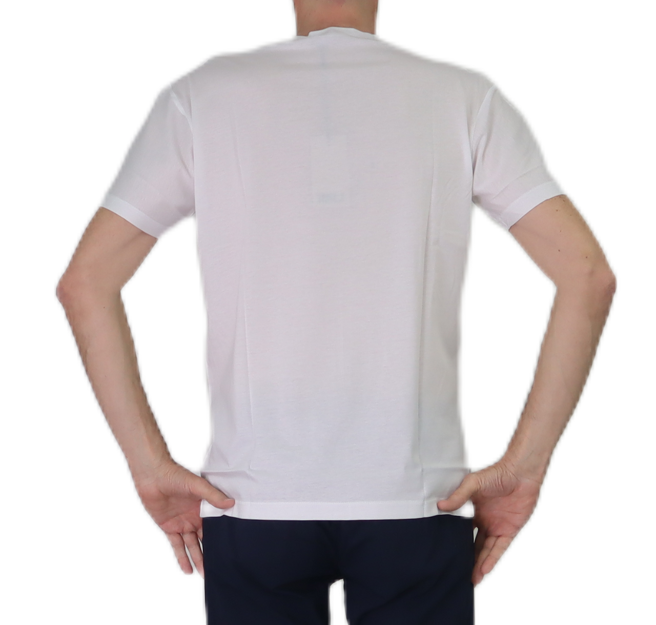 TAKE TWO t-shirt uomo cotone modal girocollo manica corta UKE7802 BIANCO estate 2025