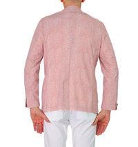 Thumbnail for DISTRETTO 12 giacca uomo no stiro stretch leggera JACKET LIV GA1595 0082 ROSA estate 2025
