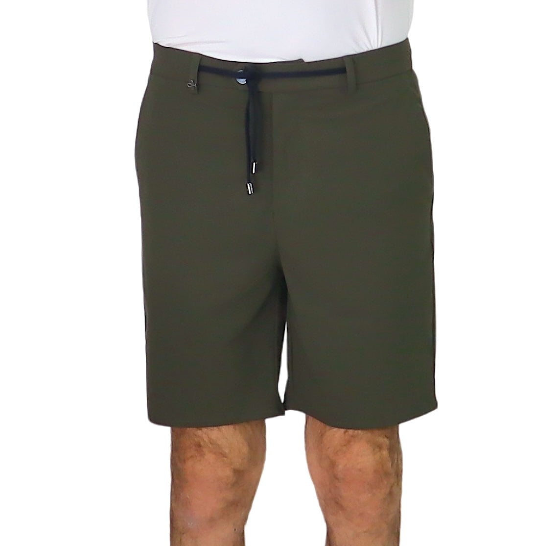 DISTRETTO 12 bermuda uomo no stiro stretch BERMUDA ACTIVE BE0815 0006 VERDE estate 2025