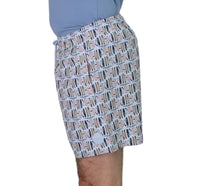 Thumbnail for COLMAR boxer costume mare uomo fantasia 7269A 3ZD PALMBEACH 39 CELESTE estate 2025