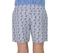 Thumbnail for COLMAR boxer costume mare uomo fantasia 7269A 3ZD PALMBEACH 39 CELESTE estate 2025