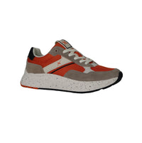 Thumbnail for FRAU scarpe sneaker uomo tessuto mesh pelle scamosciata X003 129 ARANCIONE TAUPE estate 2025