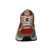 Thumbnail for FRAU scarpe sneaker uomo tessuto mesh pelle scamosciata X003 129 ARANCIONE TAUPE estate 2025