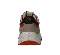 Thumbnail for FRAU scarpe sneaker uomo tessuto mesh pelle scamosciata X003 129 ARANCIONE TAUPE estate 2025
