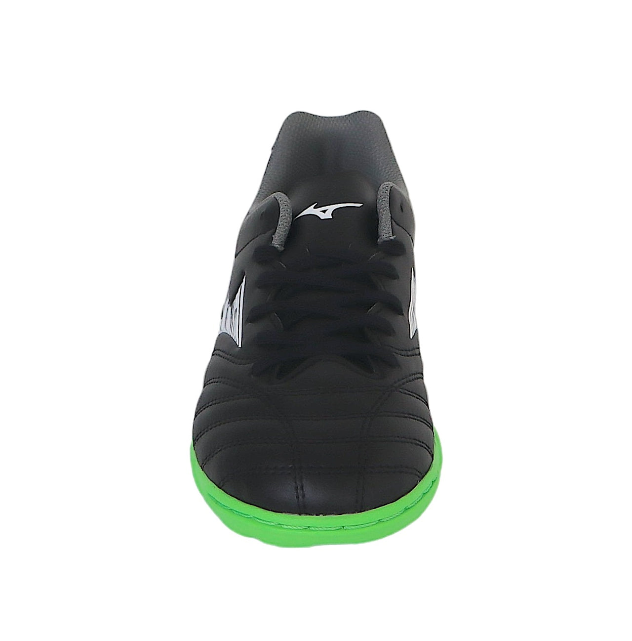MIZUNO scarpe calcetto bimbo turf MONARCIDA NEO III SELECT JR AS P1GE252502 NERO VERDE giugno 2025