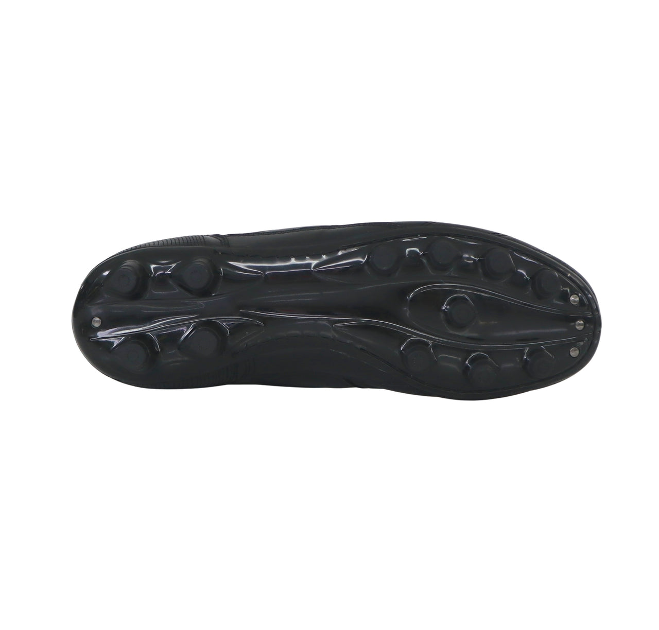 RYAL scarpe calcio artigianale made in Italy tacchetti fissi PERFORMANCE PLUS 5.0 FG TECH NERO