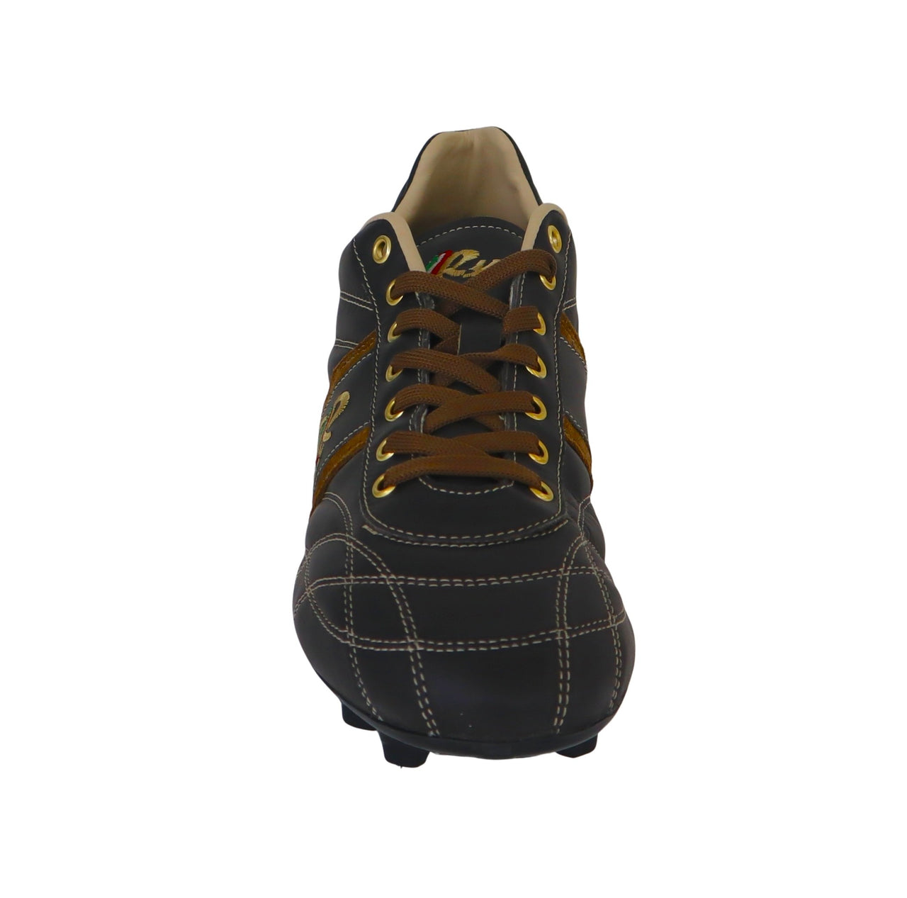 RYAL scarpe calcio artigianale made in Italy tacchetti fissi CLASSICO FG TECH TESTA DI MORO