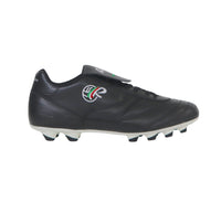Thumbnail for RYAL scarpe calcio artigianale made in Italy tacchetti fissi PERFORMANCE 5.0 FG TECH LIGHT NERO