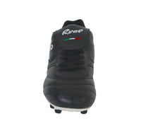 Thumbnail for RYAL scarpe calcio artigianale made in Italy tacchetti fissi PERFORMANCE 5.0 FG TECH LIGHT NERO
