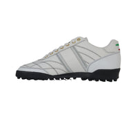 Thumbnail for RYAL scarpe calcetto turf pelle vitello CLASSICO GOMMA AG TURF BIANCO luglio 2025