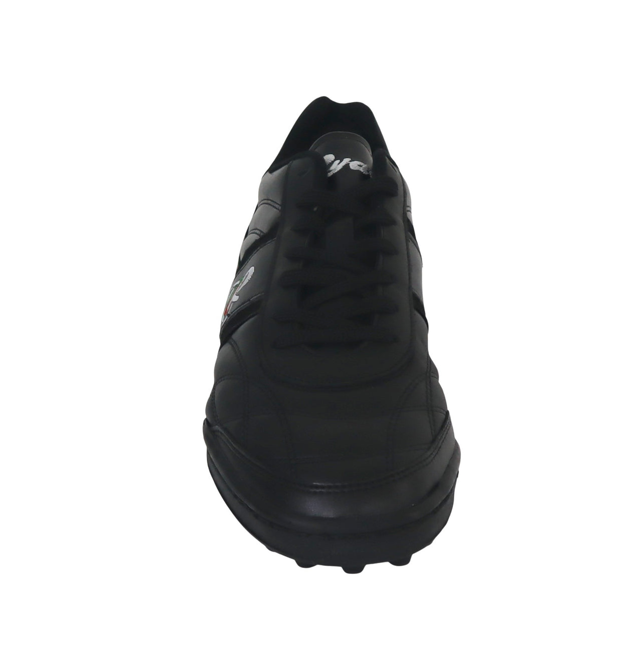 RYAL scarpe calcetto turf pelle vitello CLASSICO GOMMA AG TURF NERO luglio 2025