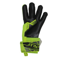 Thumbnail for REUSCH guanti portiere bimbo ATTRAKT FREEGEL SILVER JUNIOR 5572235 2025 NERO GIALLO FLUO luglio 2025